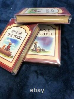 Kingdom Hearts Winnie the Pooh Book Storage Box Case 100 Acre Forest Set of 3