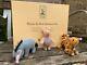 L. Ed. 2002 Steiff Winnie The Pooh Miniature Set Eeyore, Piglet, And Tigger