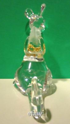 LENOX CRYSTAL KANGA Disney Winnie the Pooh sculpture - - NEW in BOX with COA
