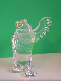 LENOX CRYSTAL OWL sculpture NEW in BOX with COA Disney Winnie the Pooh
