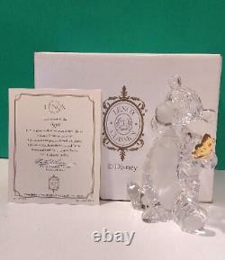 LENOX CRYSTAL TIGGER Disney Winnie the Pooh sculpture - - NEW in BOX with COA