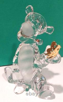 LENOX CRYSTAL TIGGER Disney Winnie the Pooh sculpture - - NEW in BOX with COA