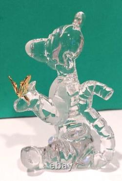 LENOX CRYSTAL TIGGER Disney Winnie the Pooh sculpture - - NEW in BOX with COA