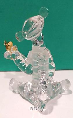 LENOX CRYSTAL TIGGER Disney Winnie the Pooh sculpture - - NEW in BOX with COA