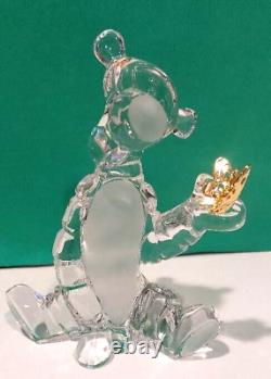 LENOX CRYSTAL TIGGER Disney Winnie the Pooh sculpture - - NEW in BOX with COA