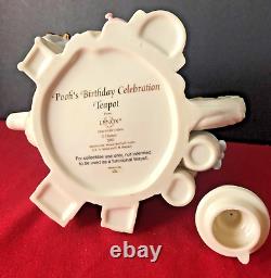 LENOX Winnie the Pooh Birthday Celebration Teapot. Retired