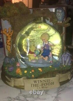 Large Winnie The Pooh Snowglobe A A Milne Only 1 On Ebay See Pics Book Very Rare