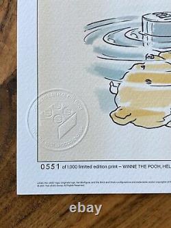 Lego ALL 5 Winnie The Pooh VIP Limited Edition Sketches
