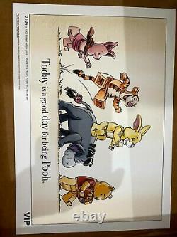 Lego ALL 5 Winnie the Pooh Limited Edition Prints VIP Sketches UNTOUCHED