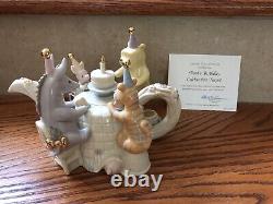 Lenox, 2001 Winnie The Pooh & Friends Birthday Celebration Teapot, Retired