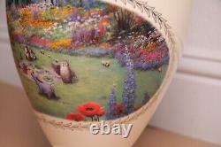 Lenox 2002 Disney A Grand Afternoon Vase 11 Tall Winnie The Pooh Ivory China