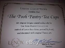 Lenox Collection-New in the Box 9 pc. Winnie the Pooh Tea Service Retired