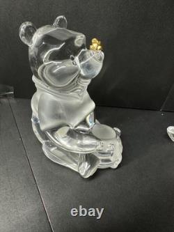 Lenox Disney Crystal Winnie the Pooh Butterfly on Nose Box & COA Mint