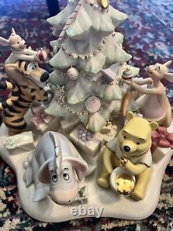 Lenox Disney Showcase Pooh's Tree Trimming Party Eeyore Tigger