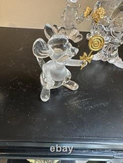 Lenox Disney Winnie the Pooh 14-Piece Crystal Figures Lot All Gold