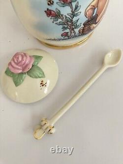 Lenox Disney Winnie the Pooh 24kt gold Porcelain Pitcher & Honey Jar