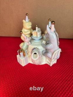 Lenox Winnie the Pooh Pooh's Birthday Celebration Teapot 2001 Displayed