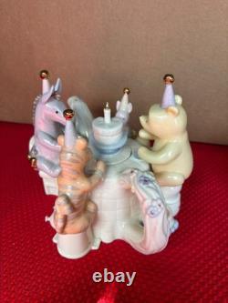 Lenox Winnie the Pooh Pooh's Birthday Celebration Teapot 2001 Displayed