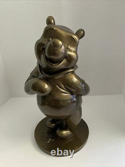 Limited Edition Winnie The Pooh Bronze Painted Celebrating 80 yrs Of Adventures