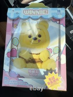 Lot Of 4 Blind Box Toys Labubu Figures HaciPuPu Winnie The Pooh