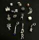 Lot Of Authentic Pandora Charms Some Retired Disney With Winnie The Pooh 19 Qty