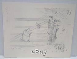Lot of 9 Winnie the Pooh Illustration Sketch of Ernest Howard Shepard England