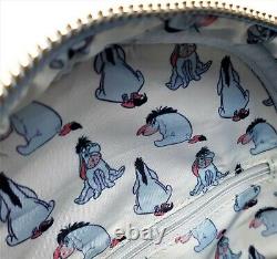 Loungefly Disney Eeyore Figural Cosplay Mini Backpack Bow Tail Winnie The Pooh