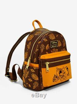 Loungefly Disney Winnie The Pooh Autumn Mini Backpack BoxLunch Exclusive