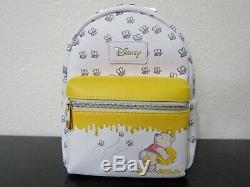 Loungefly Disney Winnie The Pooh Bees & Honey Mini Backpack With Card Holder Nwt