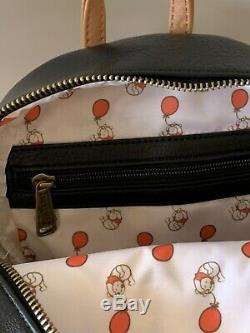 Loungefly Disney Winnie The Pooh Black Plaid Mini Backpack