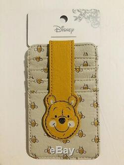 Loungefly Disney Winnie The Pooh Corduroy Bkpk, Cardholder & Cosmetic Bags (3)