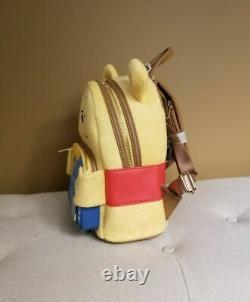 Loungefly Disney Winnie The Pooh Hunny Tummy Soft Touch Mini Backpack NEW
