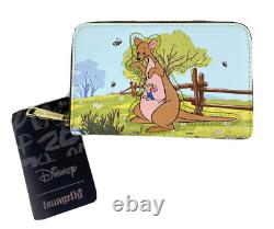 Loungefly Disney Winnie The Pooh Kanga & Roo Zip Around Wallet