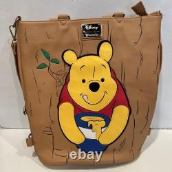 Loungefly Disney Winnie The Pooh Stuck In Tree Convertible Tote Bag
