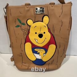 Loungefly Disney Winnie The Pooh Stuck In Tree Convertible Tote Bag