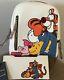 Loungefly Disney Winnie The Pooh Tigger Piglet Eyeore Chenille Backpack & Wallet