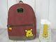 Loungefly Disney Winnie The Pooh Backpack & Cardholder Nwt