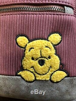 Loungefly Disney Winnie the Pooh Corduroy Mini Backpack NWT