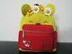 Loungefly Disney Winnie The Pooh Floral Crown Flocked Mini Backpack Nwt