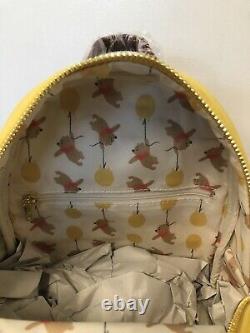 Loungefly Disney Winnie the Pooh Floral Flower Crown Mini Backpack New with Tags