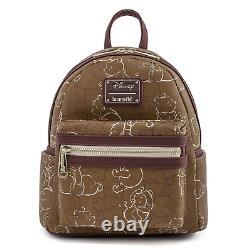 Loungefly Disney Winnie the Pooh Line Art Sketch Mini Backpack Exclusive