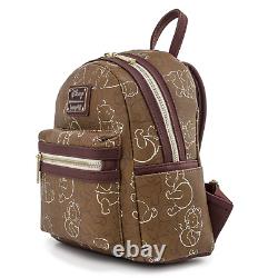 Loungefly Disney Winnie the Pooh Line Art Sketch Mini Backpack Exclusive