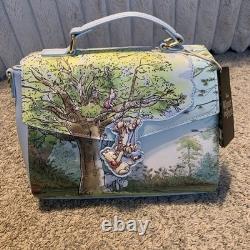 Loungefly Disney Winnie the Pooh Scenic Sketch Storybook Handbag Purse NEW