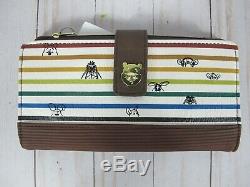 Loungefly Disney Winnie the Pooh Striped Mini Backpack & Wallet NWT