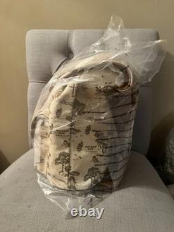 Loungefly Winnie the Pooh Hundred Acre Wood Maps Buckle Strapped mini Backpack