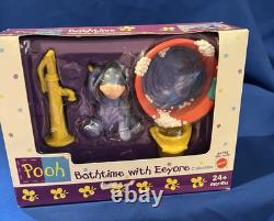 Mattel Winnie Pooh Friends Set BEDTIME WITH POOH Figure COMPLETE SET OF SIX NIB