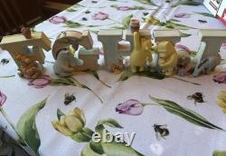 Michel Co. Winnie the Pooh Full Letter Alphabet set A-Z Perfect condition