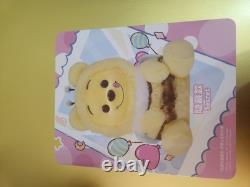 Miniso DISNEY Winnie The POOH vinyl Plush Pendant Adorable Cuddly SECRET BEE