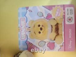 Miniso DISNEY Winnie The POOH vinyl Plush Pendant Adorable Cuddly SECRET BEE