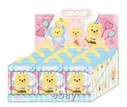 Miniso Winnie The Pooh Plush Vinyl Blind Box Figure Toys Gift One Set (9pcs)